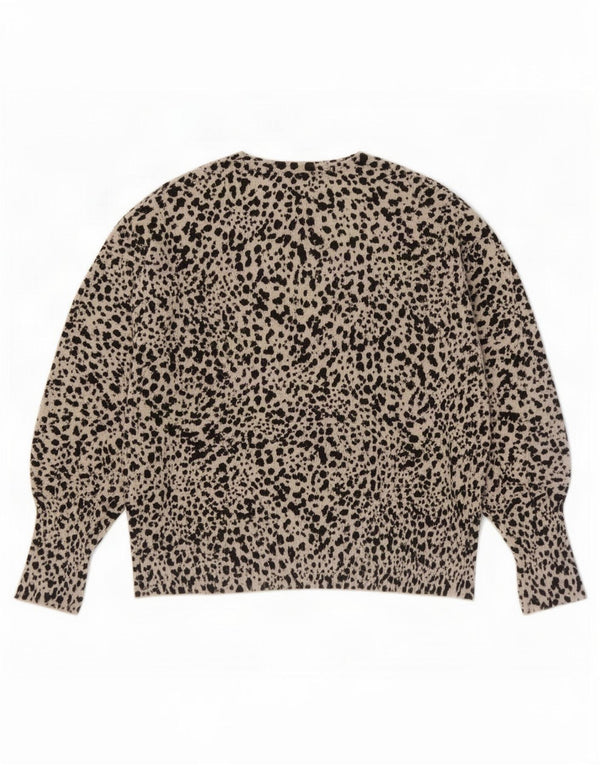 Marks & Spencer Dame Boat Neck Jumper Sweater UK 20 2XL Beige