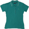 FILA Womens Polo Shirt UK 10 Small Turquoise Cotton Vintage Fila and Second-Hand Fila from Messina Hembry 