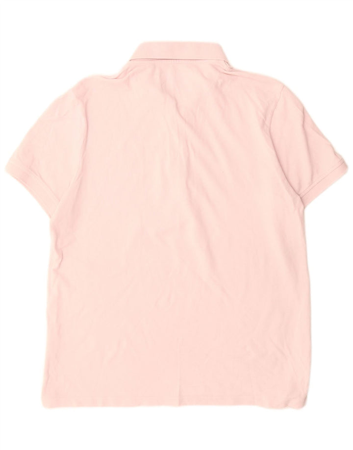 Lyle & Scott herre poloshirt XL Pink bomuld
