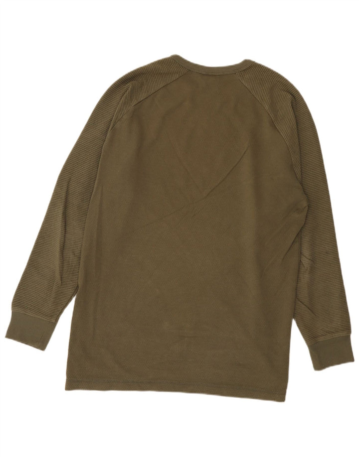 G-Star Herre Top Langærmet Stor Khaki Bomuld