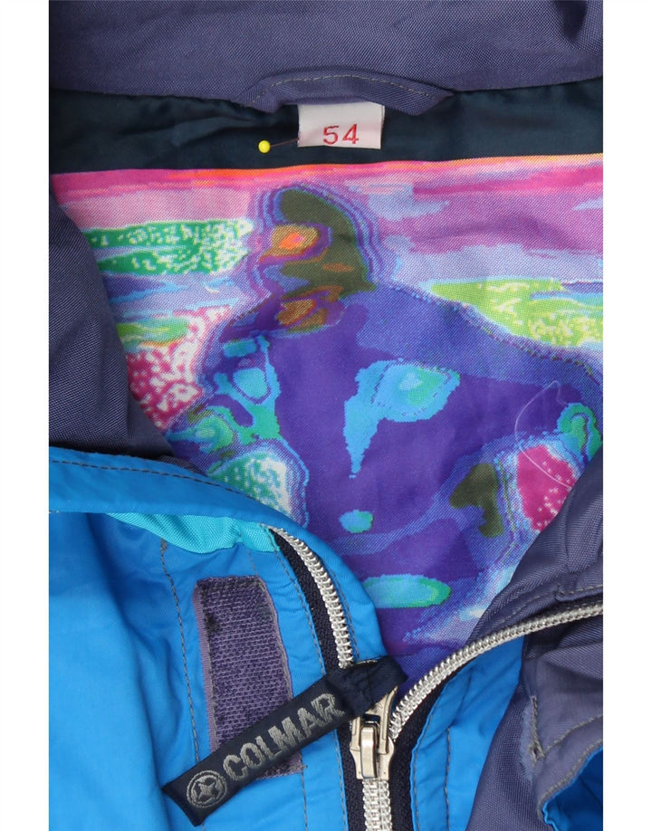 COLMAR Grafisk skijakke til mænd IT 54 XL Blå Colourblock Polyamid
