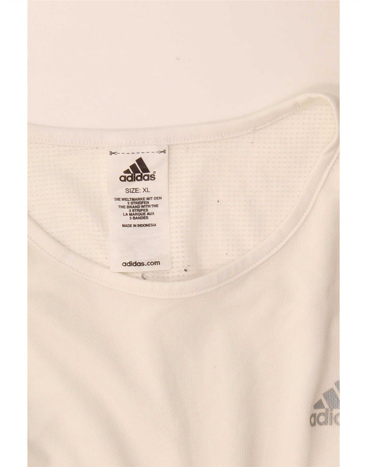 Adidas Herrevest Top XL Hvid Polyester