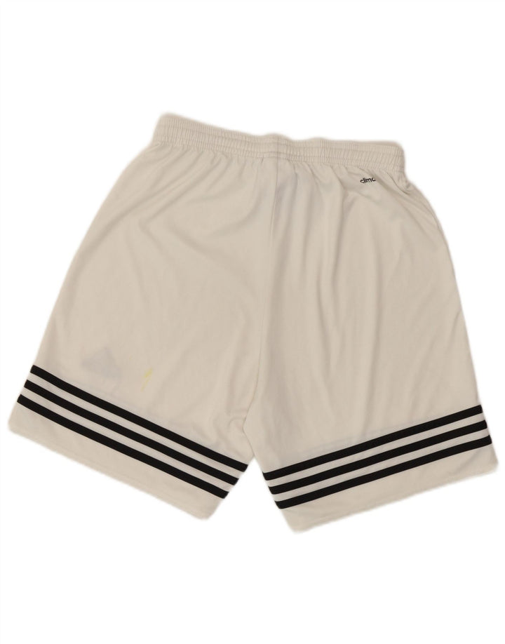 Adidas Herre Climalite Sportshorts Små hvide polyester