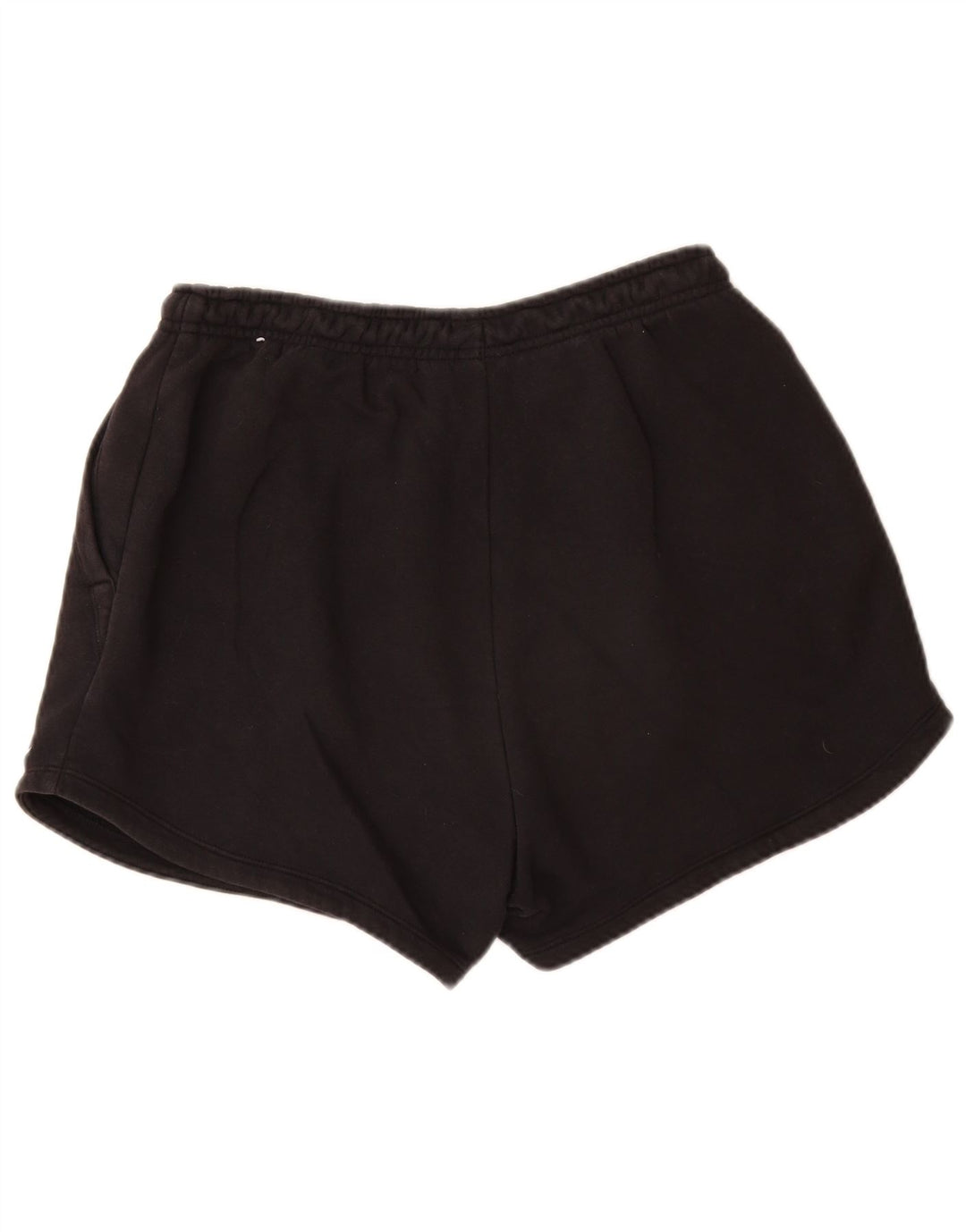 NIKE sportsshorts til kvinder med løs pasform UK 12 Medium sort bomuld