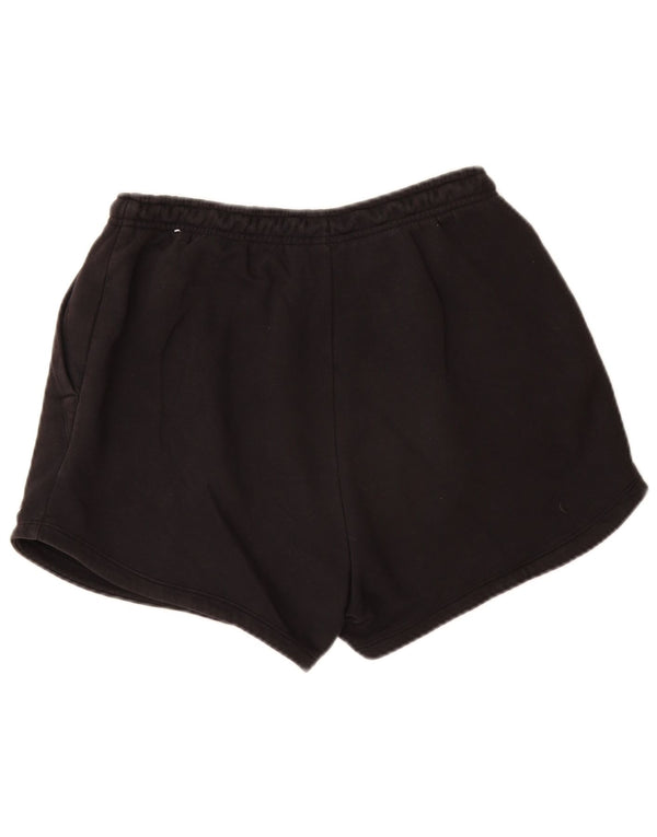 NIKE sportsshorts til kvinder med løs pasform UK 12 Medium sort bomuld