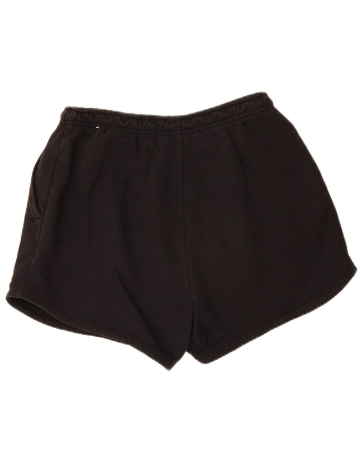 NIKE sportsshorts til kvinder med løs pasform UK 12 Medium sort bomuld