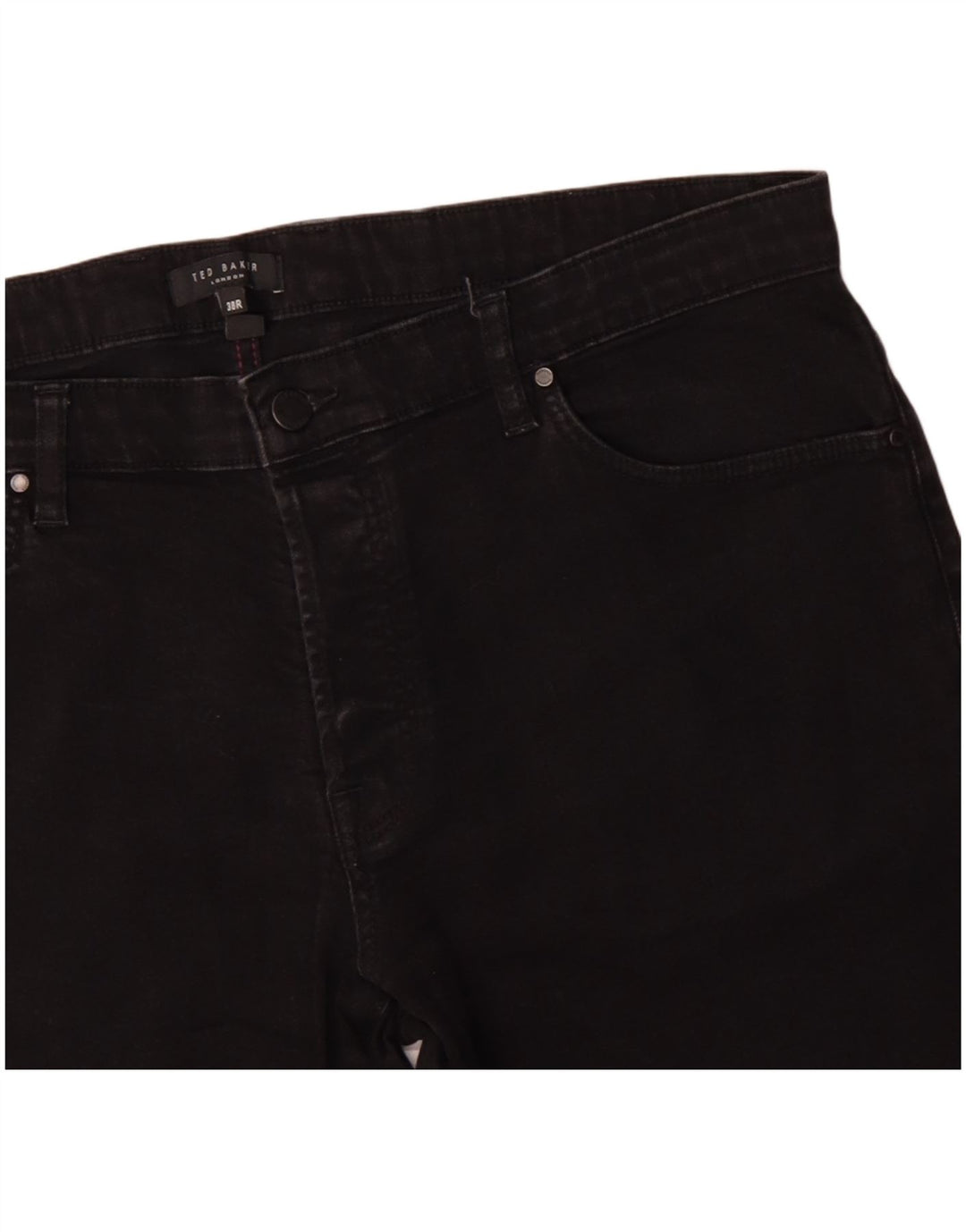 Ted Baker Straight Jeans til mænd W38 L30 Sort