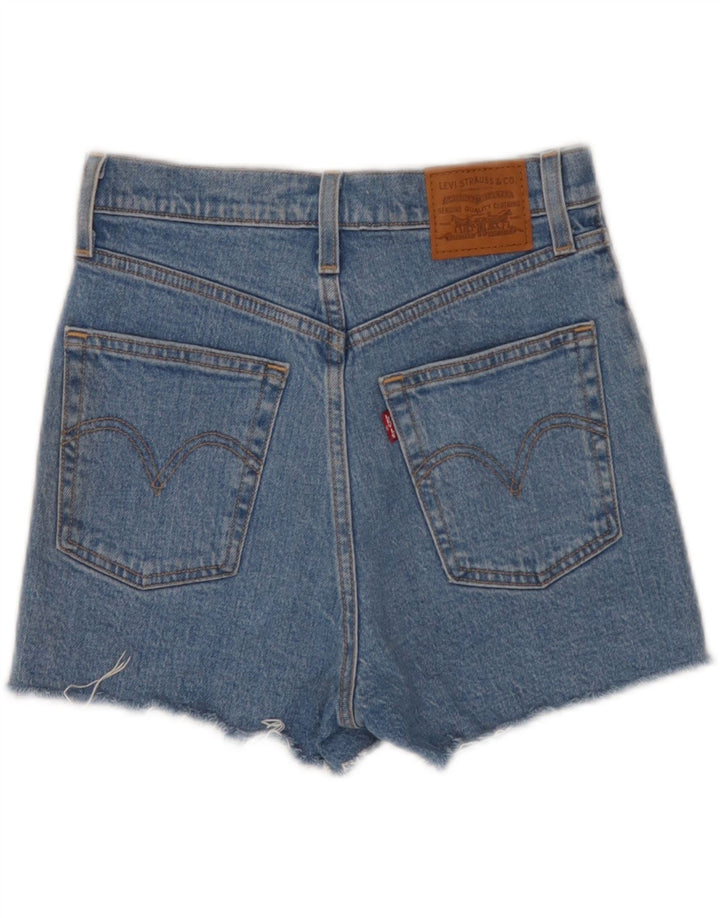 Levi's denimshorts til kvinder W26 Små blå bomuld