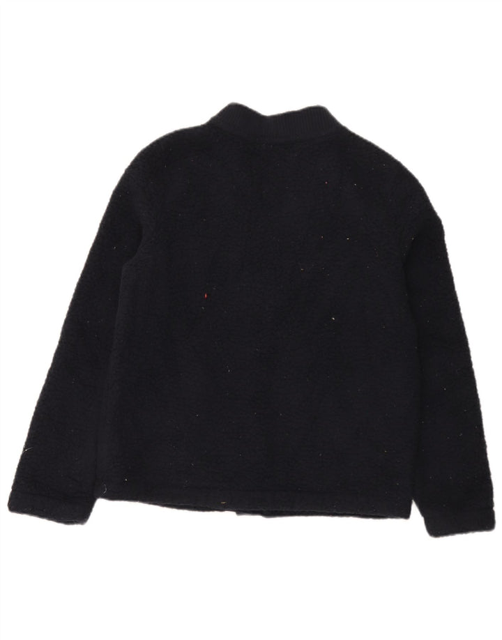 Tommy Hilfiger Dame Fleecejakke UK 10 Small Navy Blue Polyester