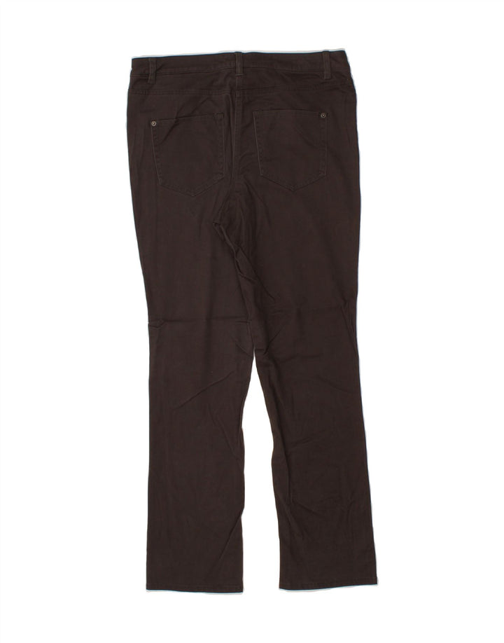 WHITE STUFF Womens Slim Casual Trousers UK 12 Medium W32 L30 Grey Cotton Vintage White Stuff and Second-Hand White Stuff from Messina Hembry 