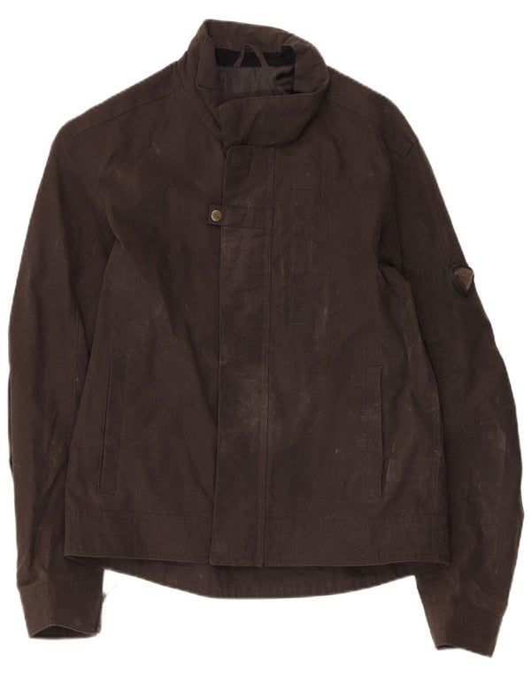 Triumph Herre Bomber Jacket UK 34 XS Brun Bomuld