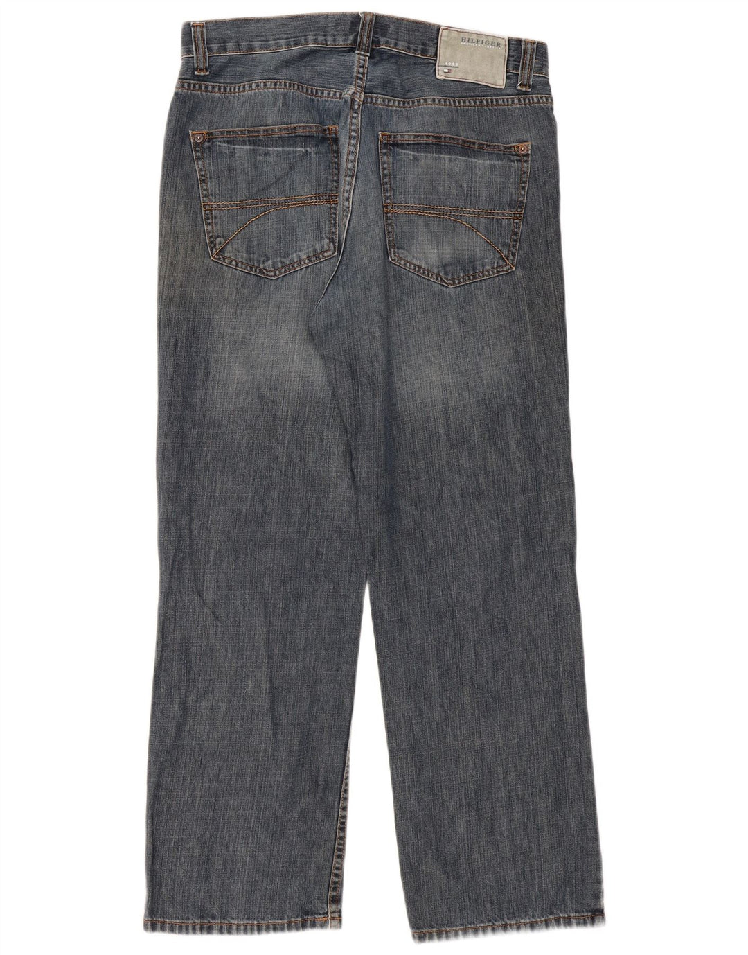 TOMMY HILFIGER Mens Straight Jeans W32 L30  Blue Cotton