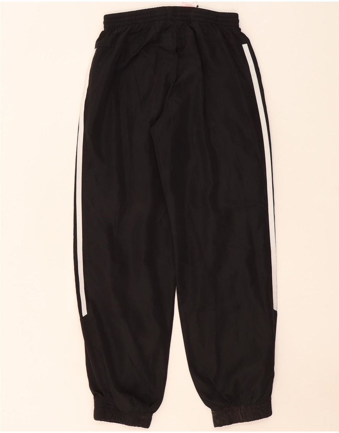 Adidas Drenge Træningsdragt Bukser Joggers 9-10 År Sort Polyester