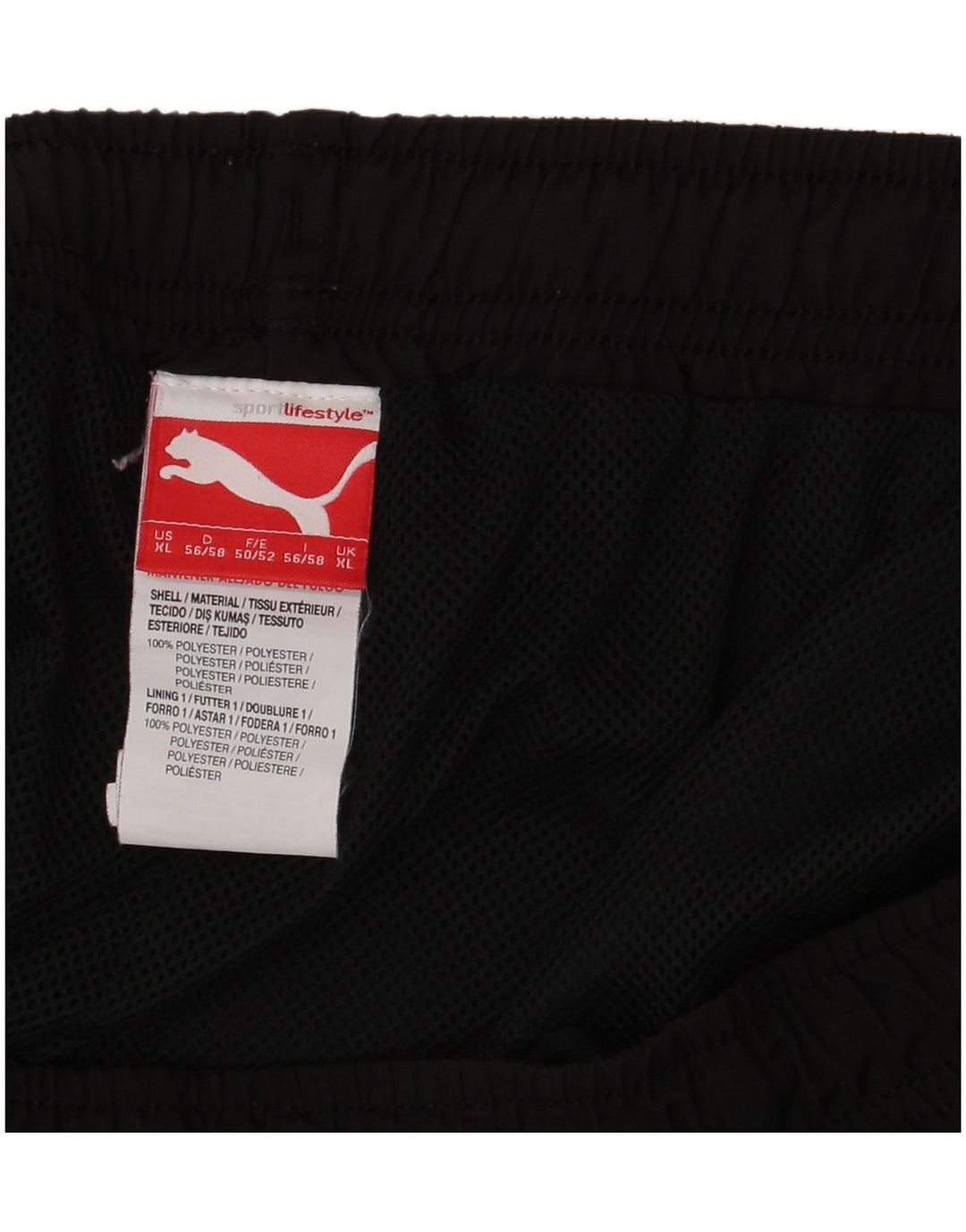 PUMA Badeshorts til mænd XL Sort polyester