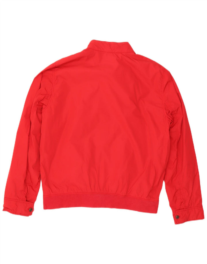 Gap Herre Bomber Jacket UK 40 Large Rød Nylon