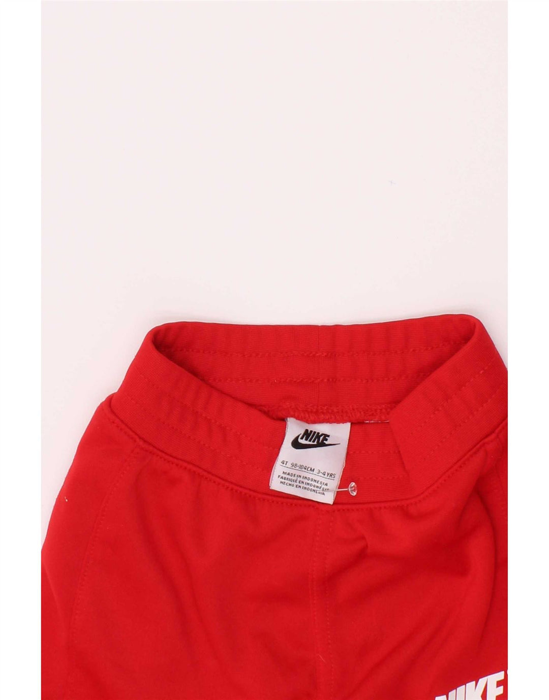 Nike drenge grafisk træningsdragt bukser 3-4 år Rød Colourblock