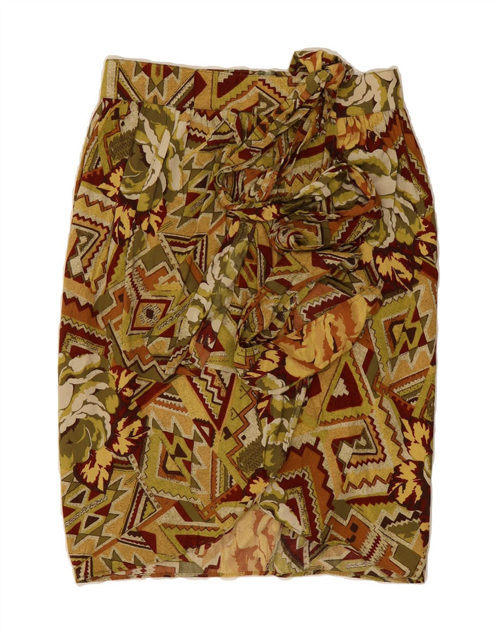 DUCA VISCONTI DI MODRONE Womens Pencil Skirt IT 46 Large W28  Green Vintage Duca Visconti Di Modrone and Second-Hand Duca Visconti Di Modrone from Messina Hembry 