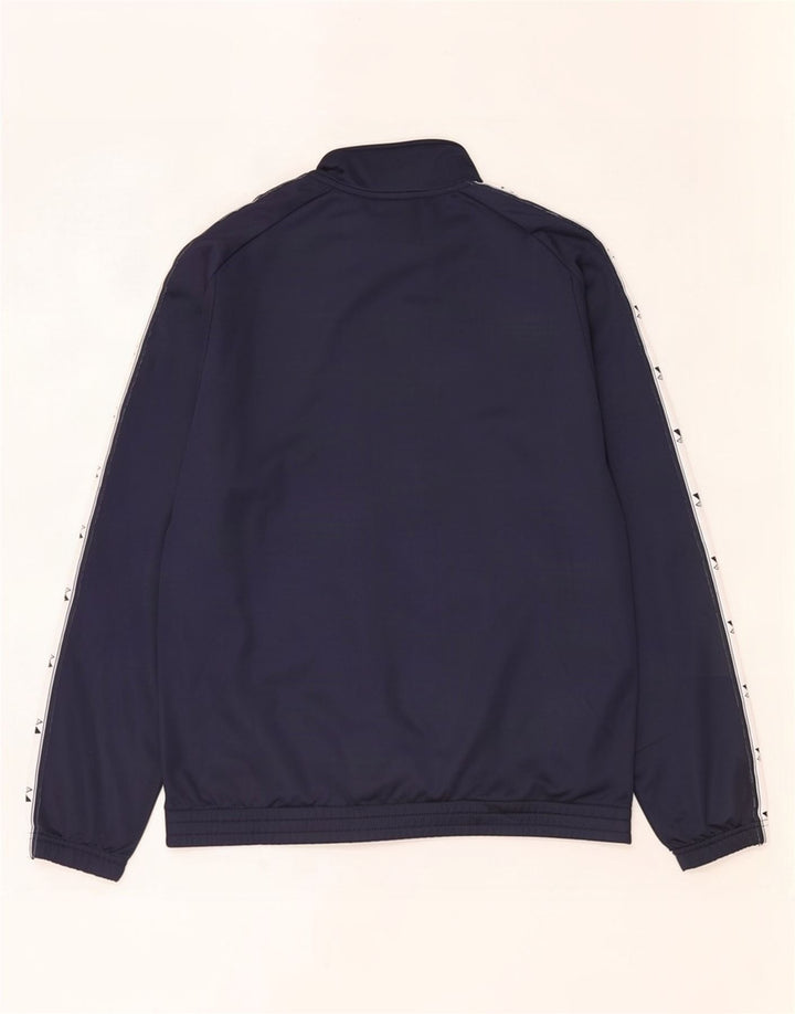 Diadora Herre grafisk træningsdragt Topjakke Medium Navy Blue Colourblock