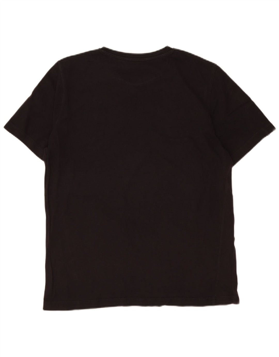 Puma Herre grafisk T-shirt Top Medium Sort Colourblock Bomuld