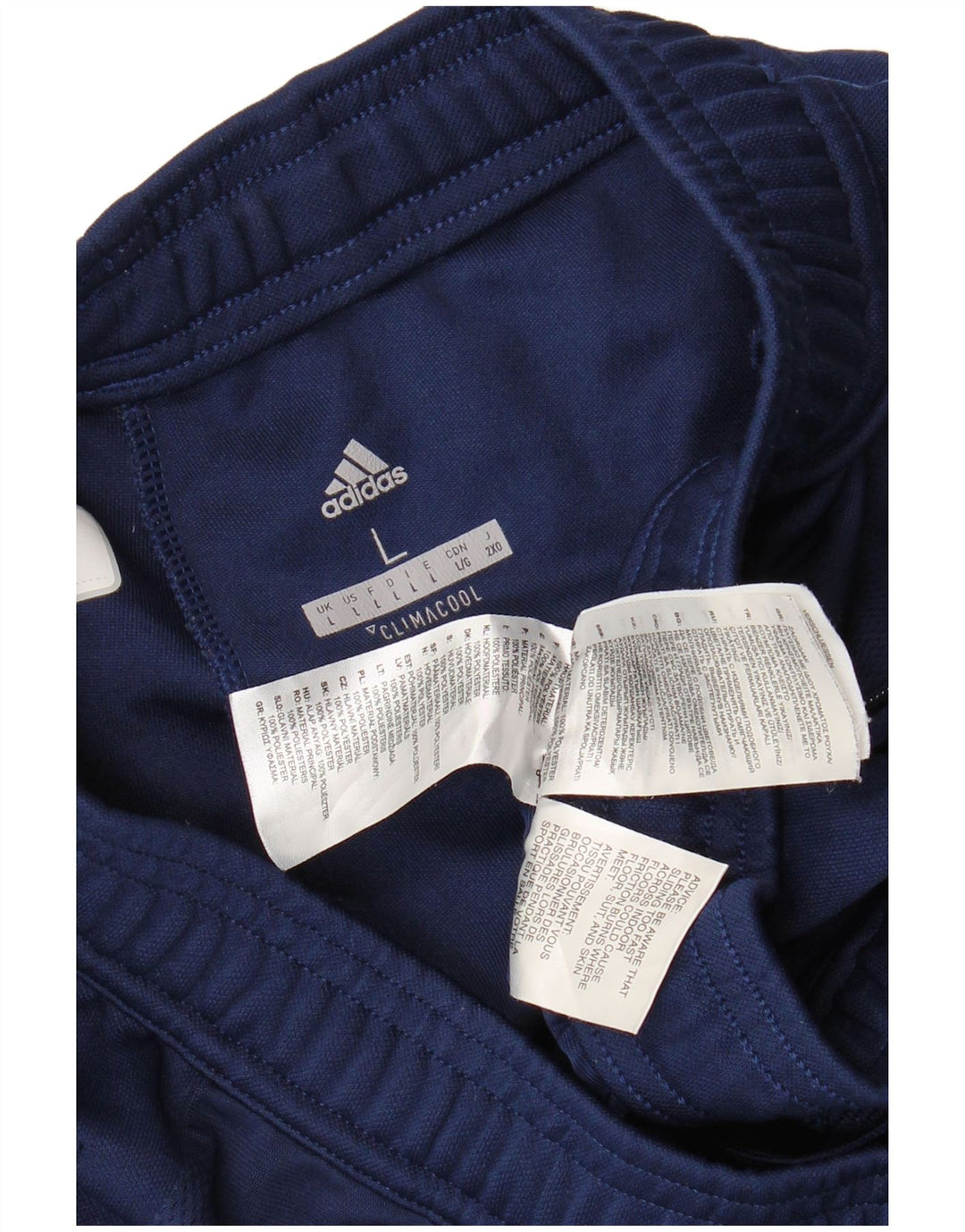 Adidas Herre Climacool Træningsdragt Bukser Large Navy Blue Polyester