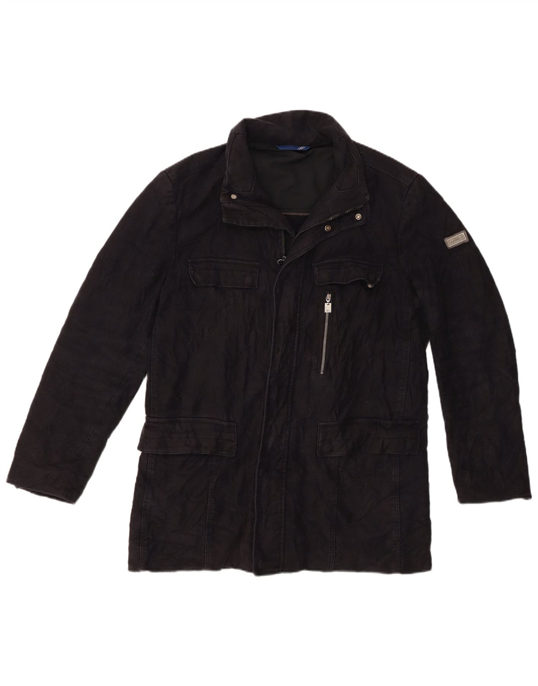 Trussardi Herre Utility Jacket IT 52 XL Sort