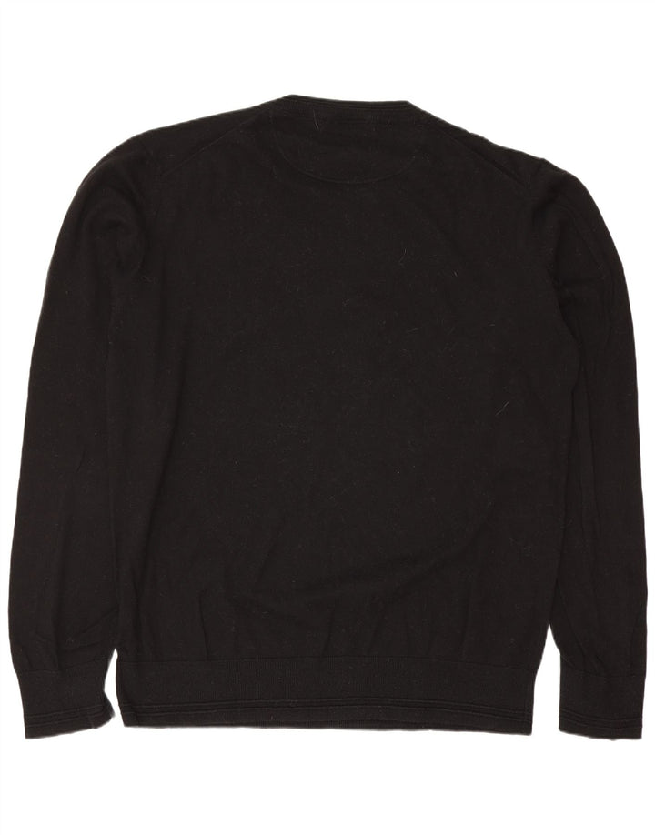 Gas Herre Crew Neck Jumper Sweater 2XL Sort