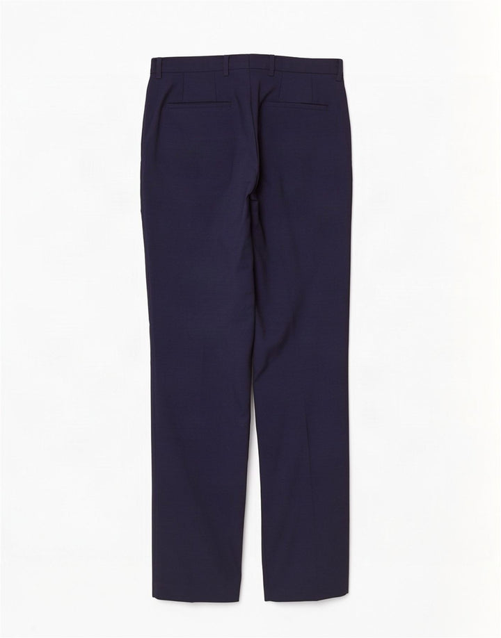 Hugo Boss Straight Suit bukser til mænd W32 L31 Marineblå