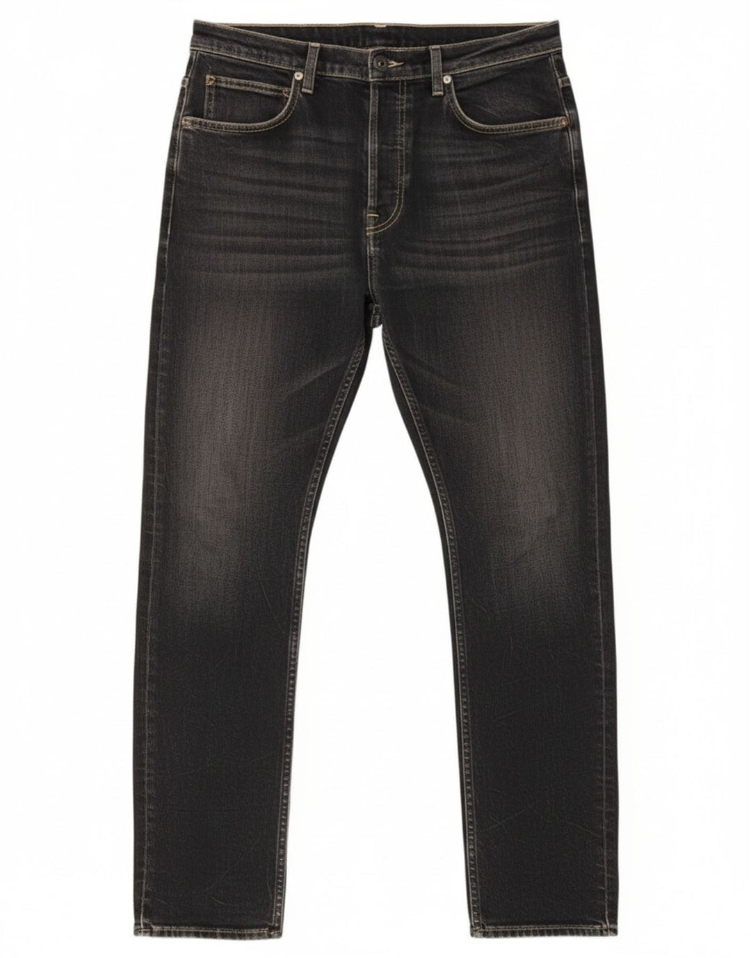 Lee Herre Heath Slim Jeans W32 L32 Sort Bomuld