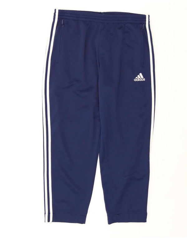 Adidas Træningsdragtsbukser til mænd UK 46/48 XL Navy Blue Polyester