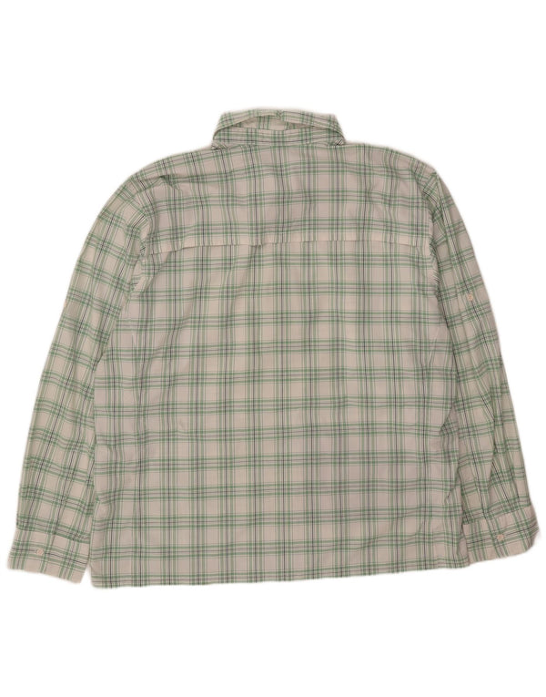 The North Face Herre Military Shirt 2XL hvid ternet nylon