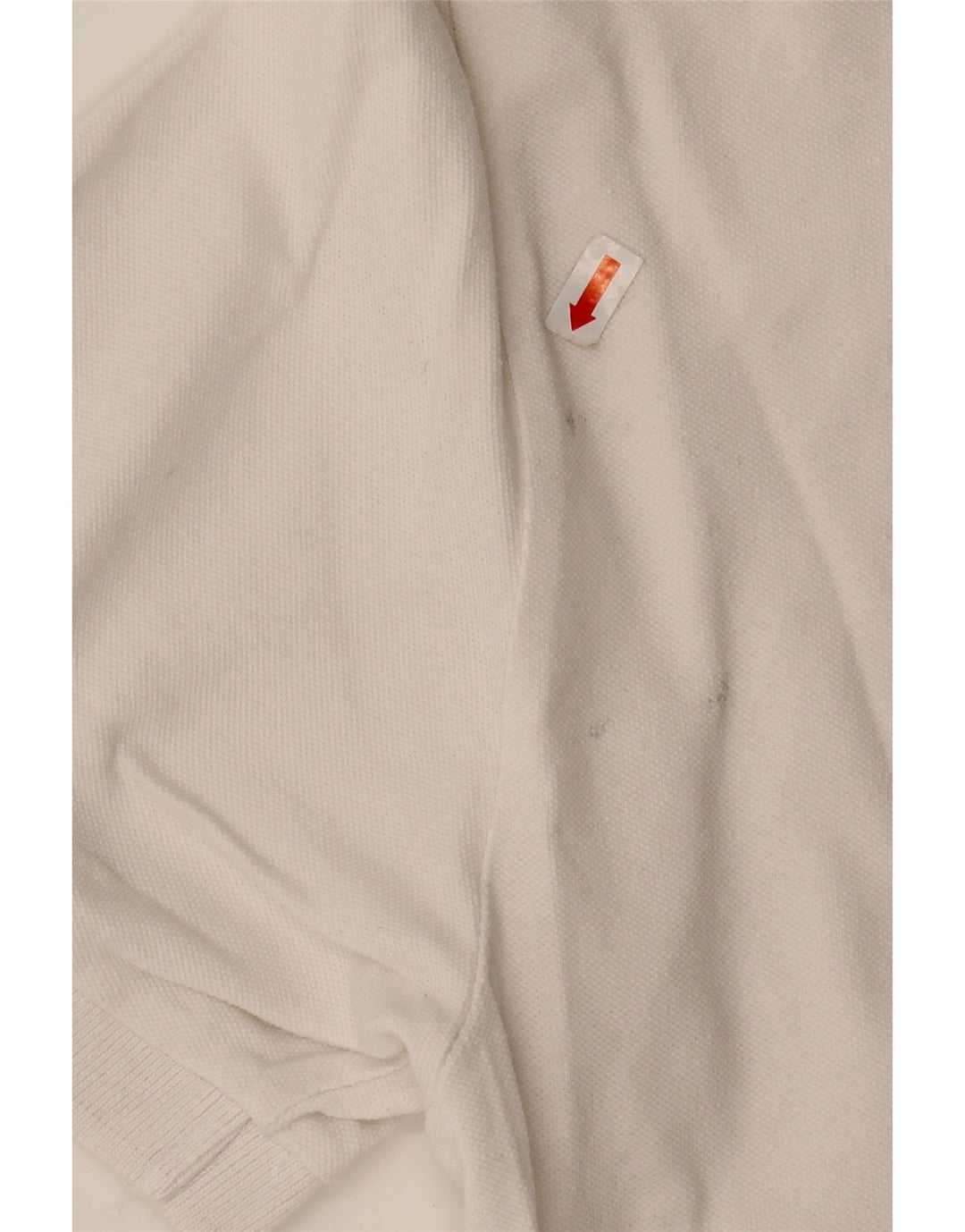 KAPPA Mens Polo Shirt Large White Cotton