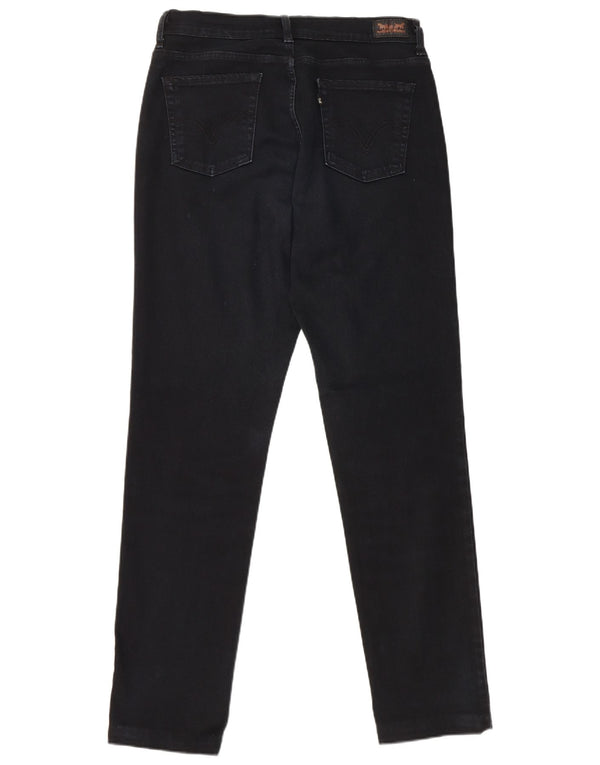 Levi's Womens 512 Skinny Jeans US 12 Large W30 L31 Marineblå