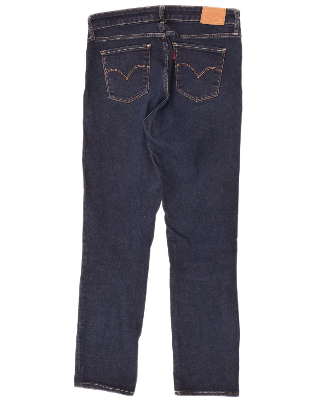 Levi's Dame 712 Slim Jeans W30 L32 Marineblå Bomuld