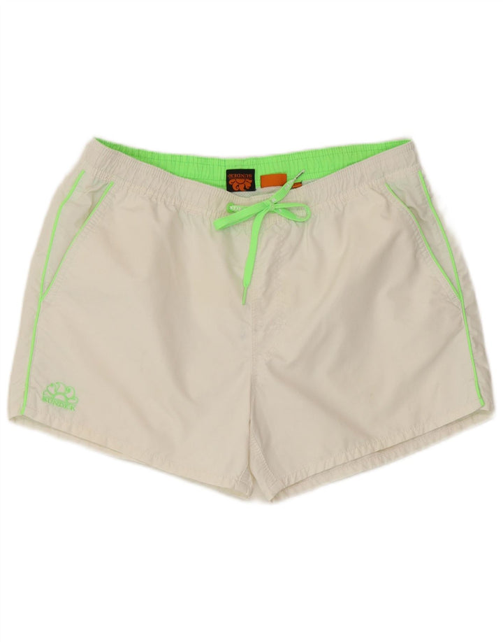 Sundek Herre badeshorts Medium Hvid Nylon
