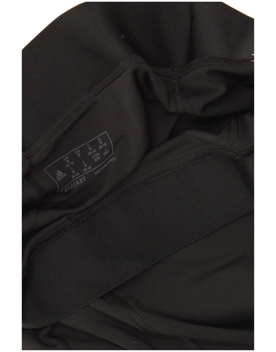 ADIDAS Aeroready Grafiske Leggings til kvinder UK 12/14 Medium Black