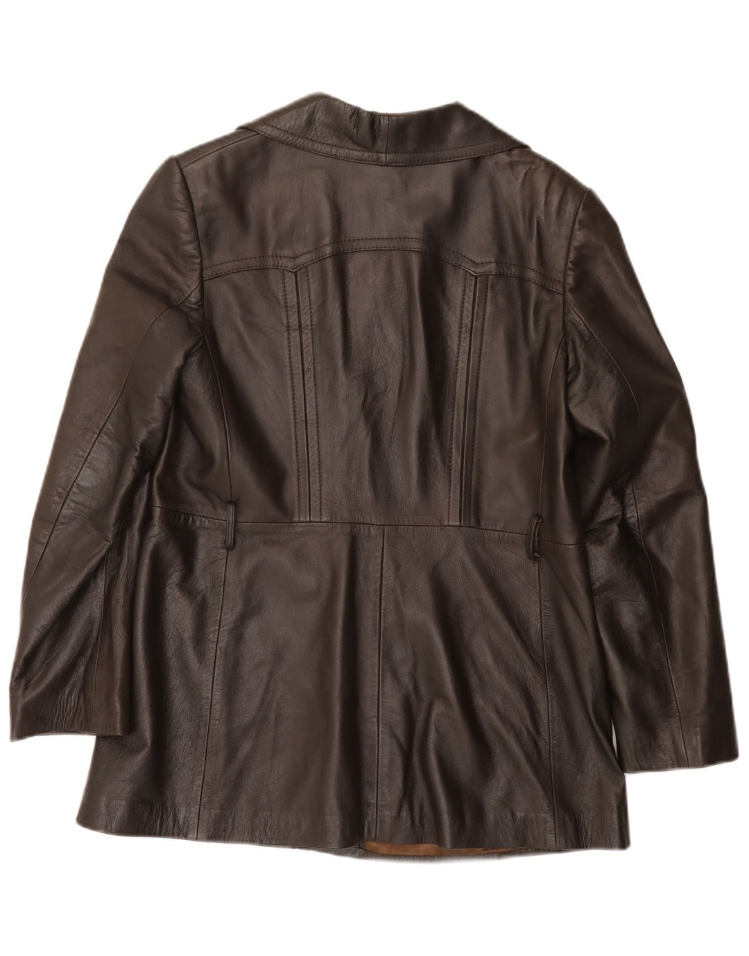 Everest Dame Læderjakke IT 48 XL Brun