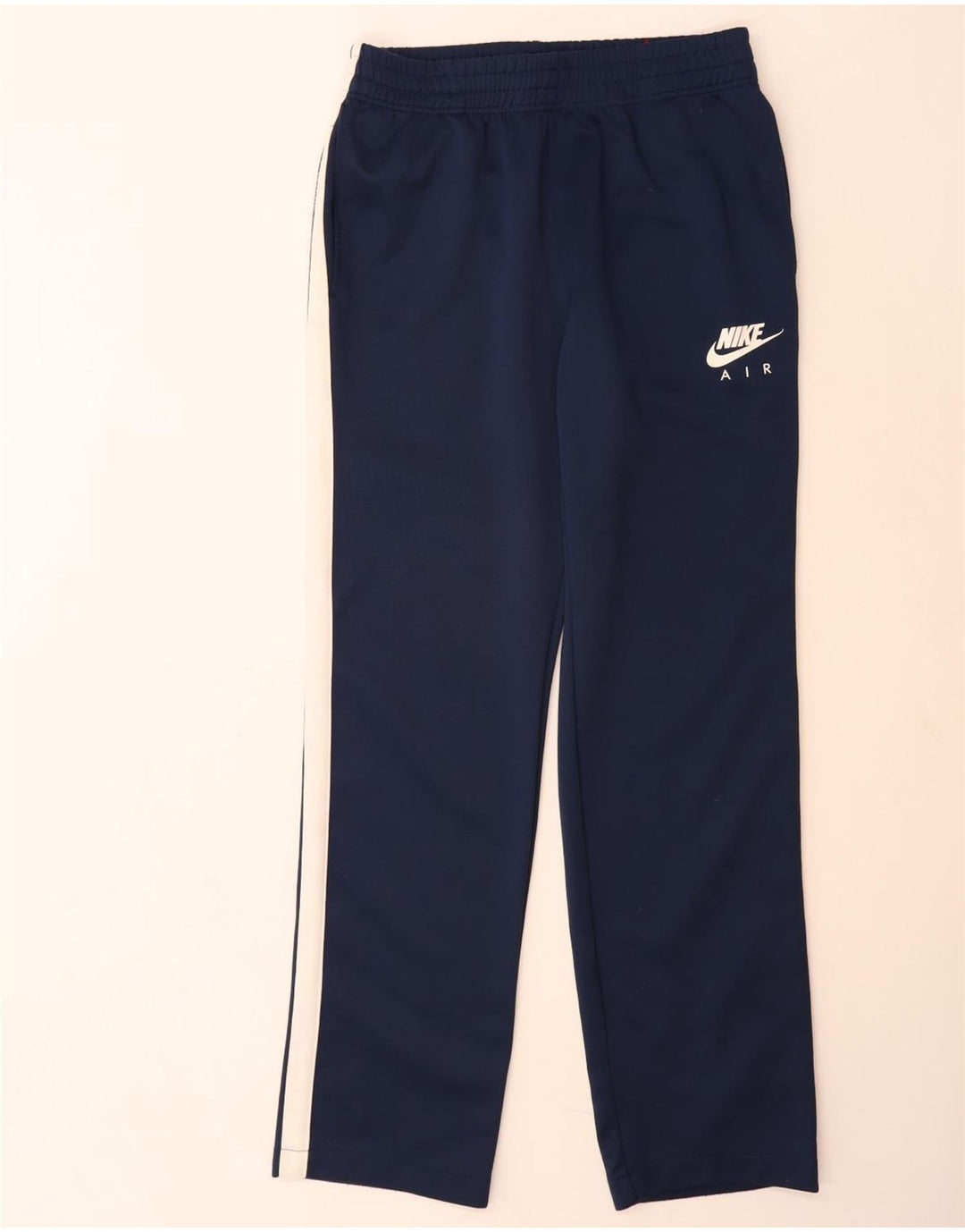 Nike Træningsdragtsbukser til mænd Small Navy Blue Colourblock Polyester