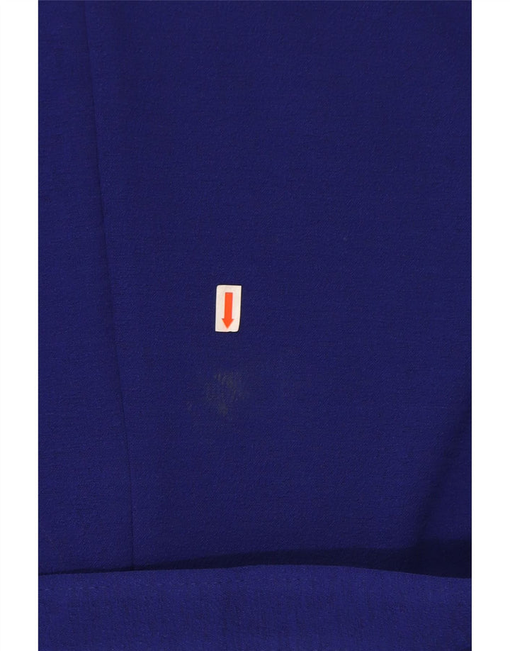 PHASE EIGHT Womens 3/4 Sleeve A-Line Dress UK 14 Large Blue Polyester