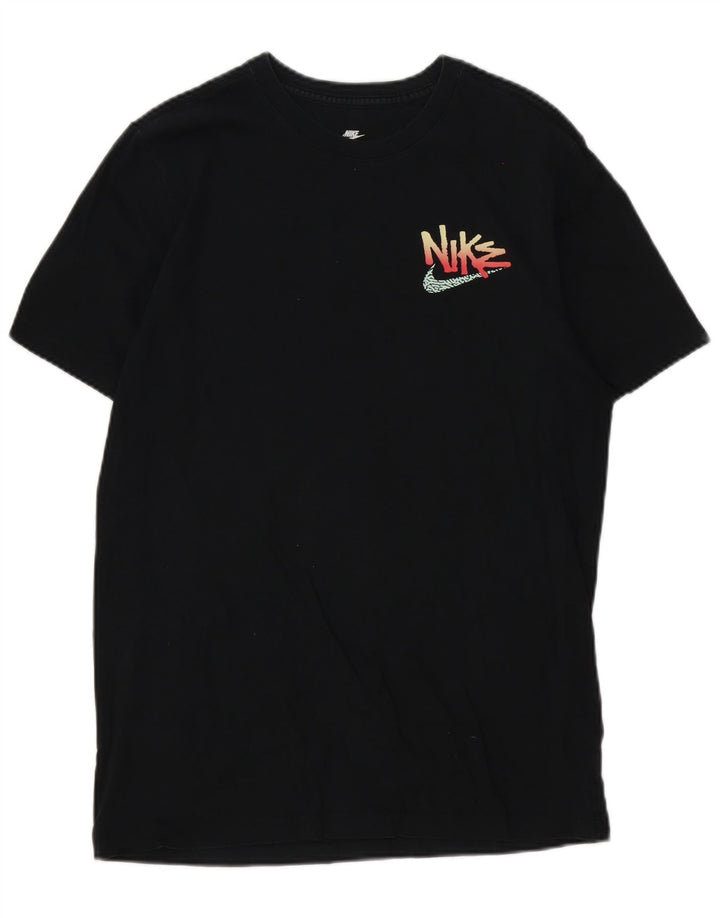 Nike grafisk t-shirt til mænd, medium sort