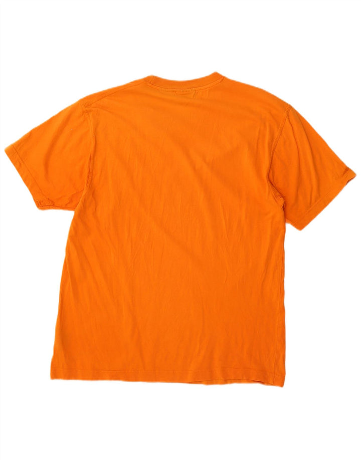 Fila Herre Grafisk T-Shirt Top Lille Orange Bomuld