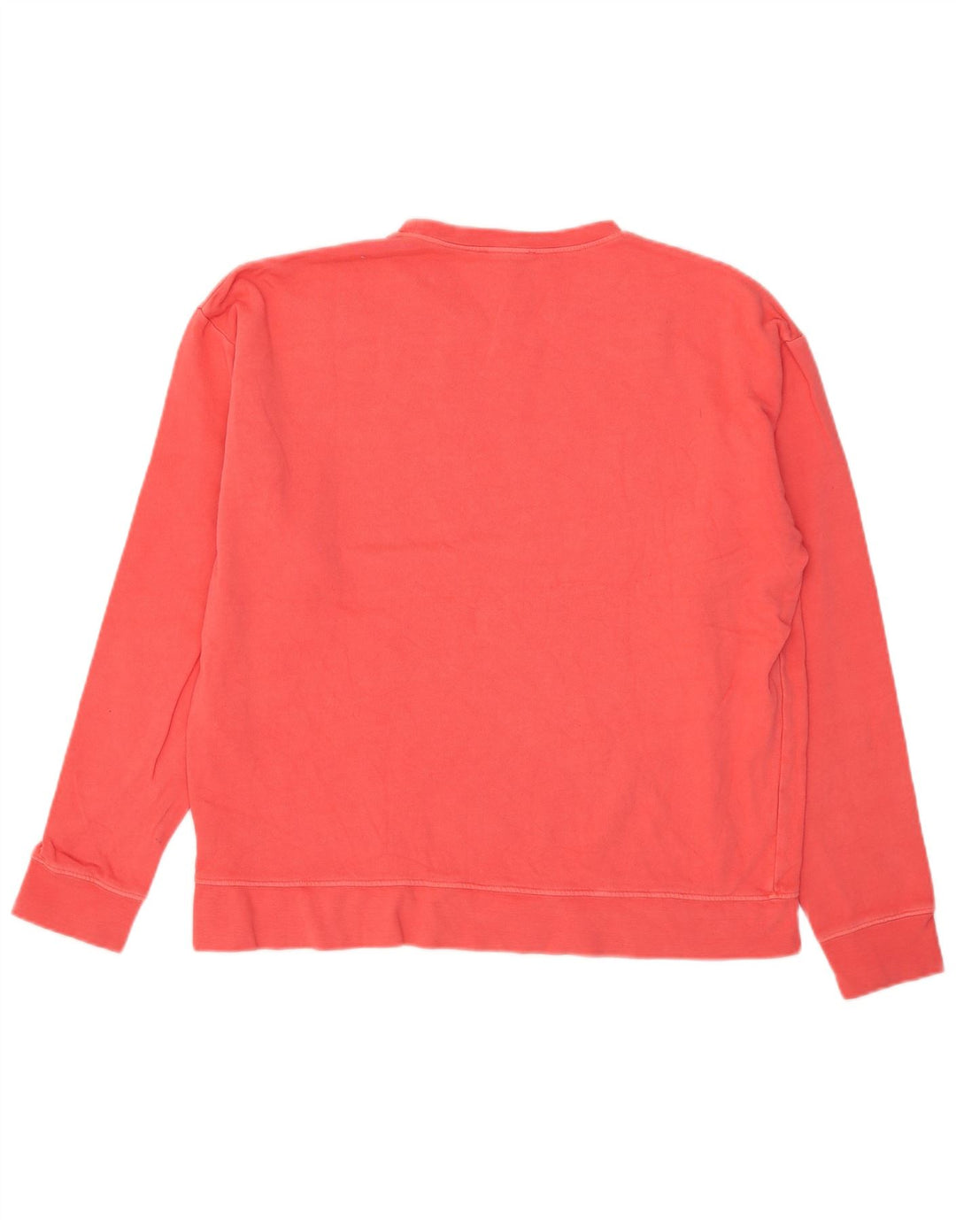 Topshop Dame Grafisk Oversized Sweatshirt Jumper UK 14 Medium Pink Bomuld