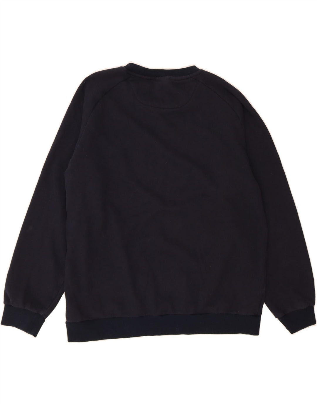 DKNY Womens Sweatshirt Jumper UK 20 2XL Navy Blue Cotton Vintage Dkny and Second-Hand Dkny from Messina Hembry 