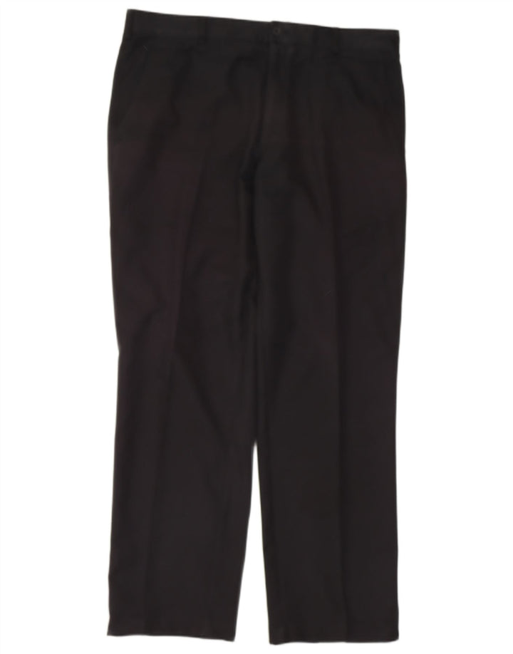 NIKE Dri Fit lige chinobukser til mænd W36 L32 sort polyester