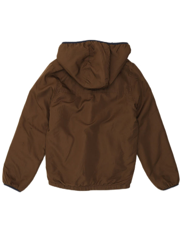 London Fog Boys Hættejakke Windbreaker 10-11 år Medium Brun