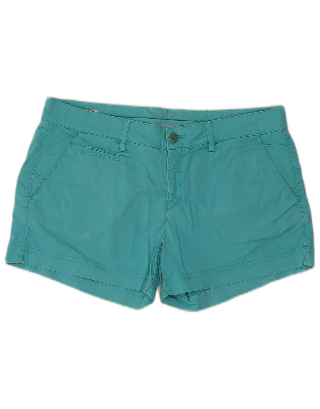 U.S. Polo Assn. Dame Hot Pants W31 Medium turkis bomuld