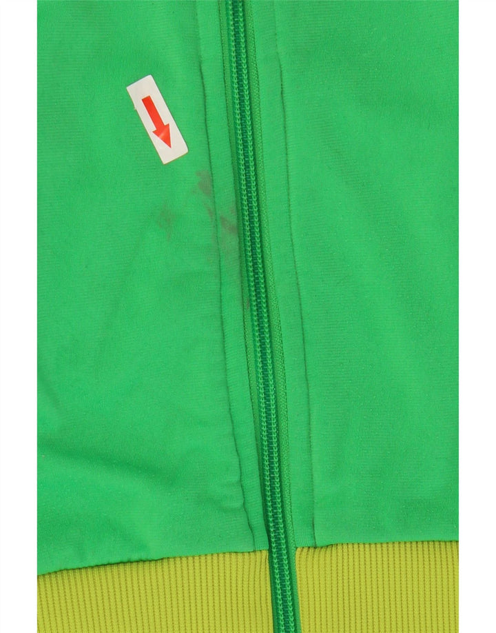 Puma Træningsdragt Topjakke til drenge 11-12 år Grøn Colourblock Polyester