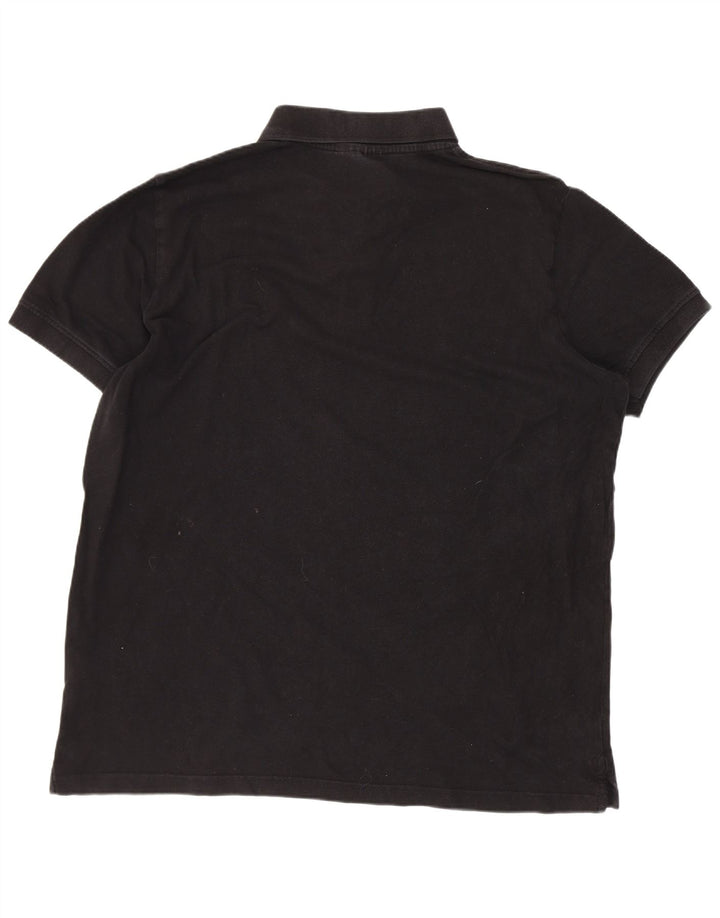 Kappa herre poloshirt XL sort bomuld