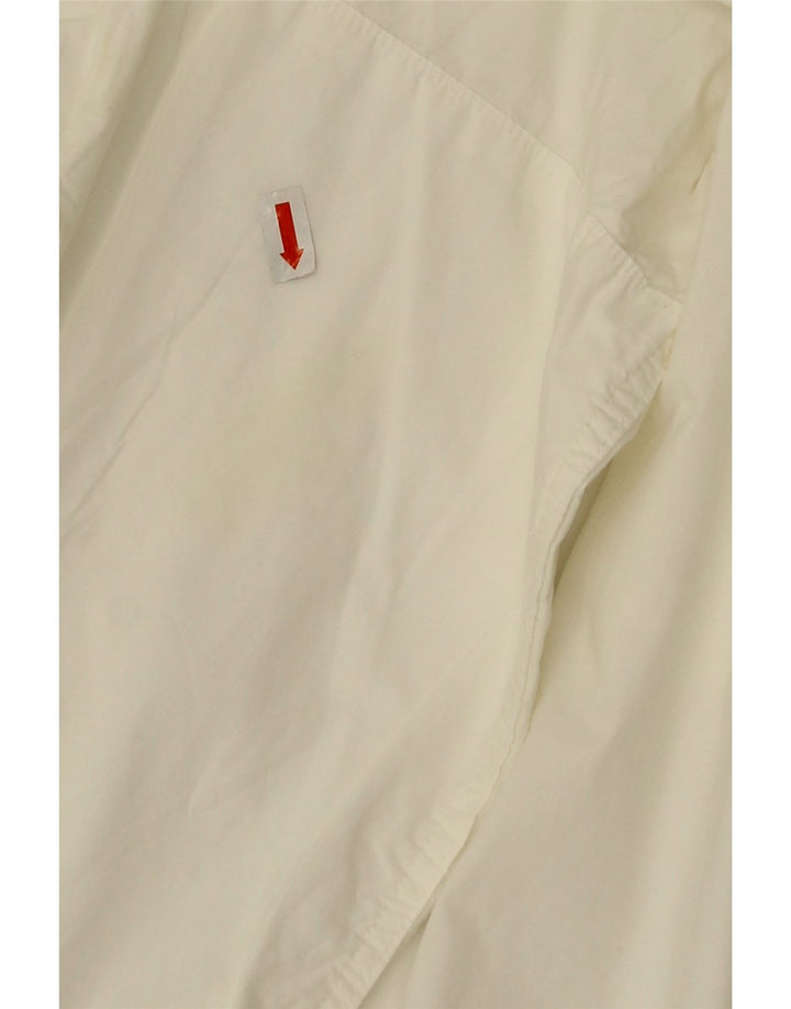 Murphy & Nye Herre Sailmakers Shirt Large Off White Bomuld