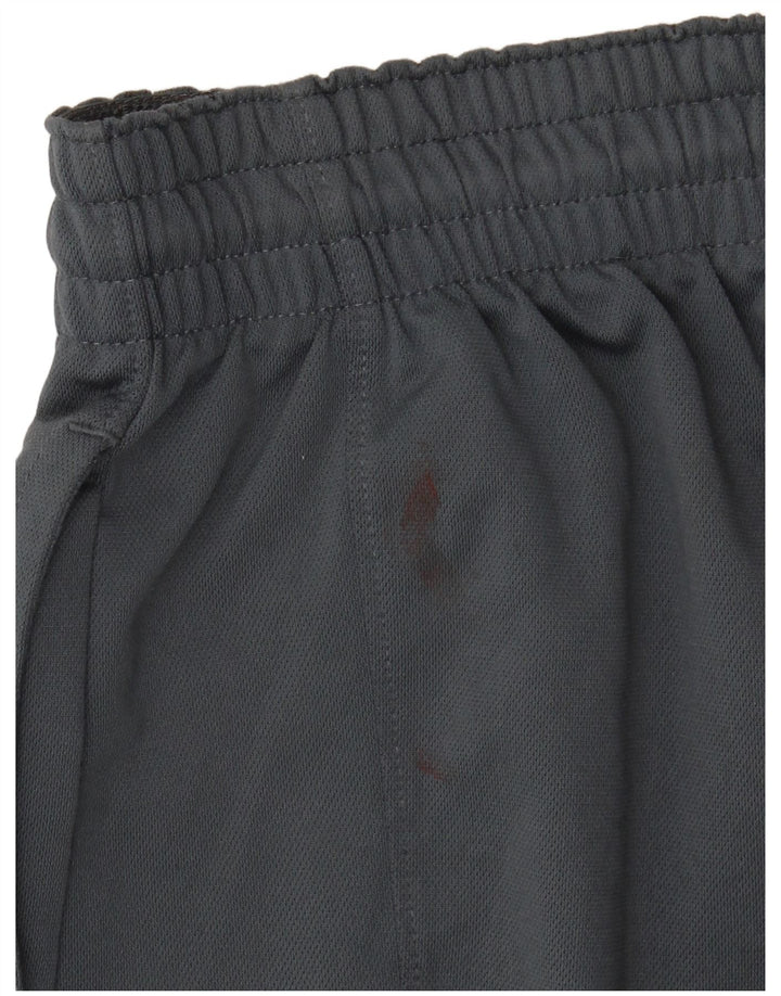 Nike Herre Dri Fit grafiske sportsshorts mellemgrå geometrisk polyester