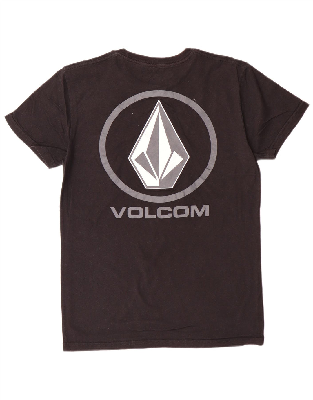 VOLCOM Herre grafisk T-shirt Top Lille sort bomuld